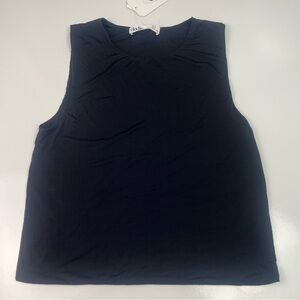 Nordstrom Elodie Black Tank Top sz Medium NWT
